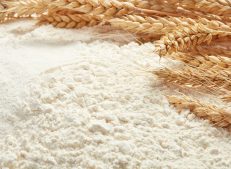 Premium white flour: made from quality wheat grain.